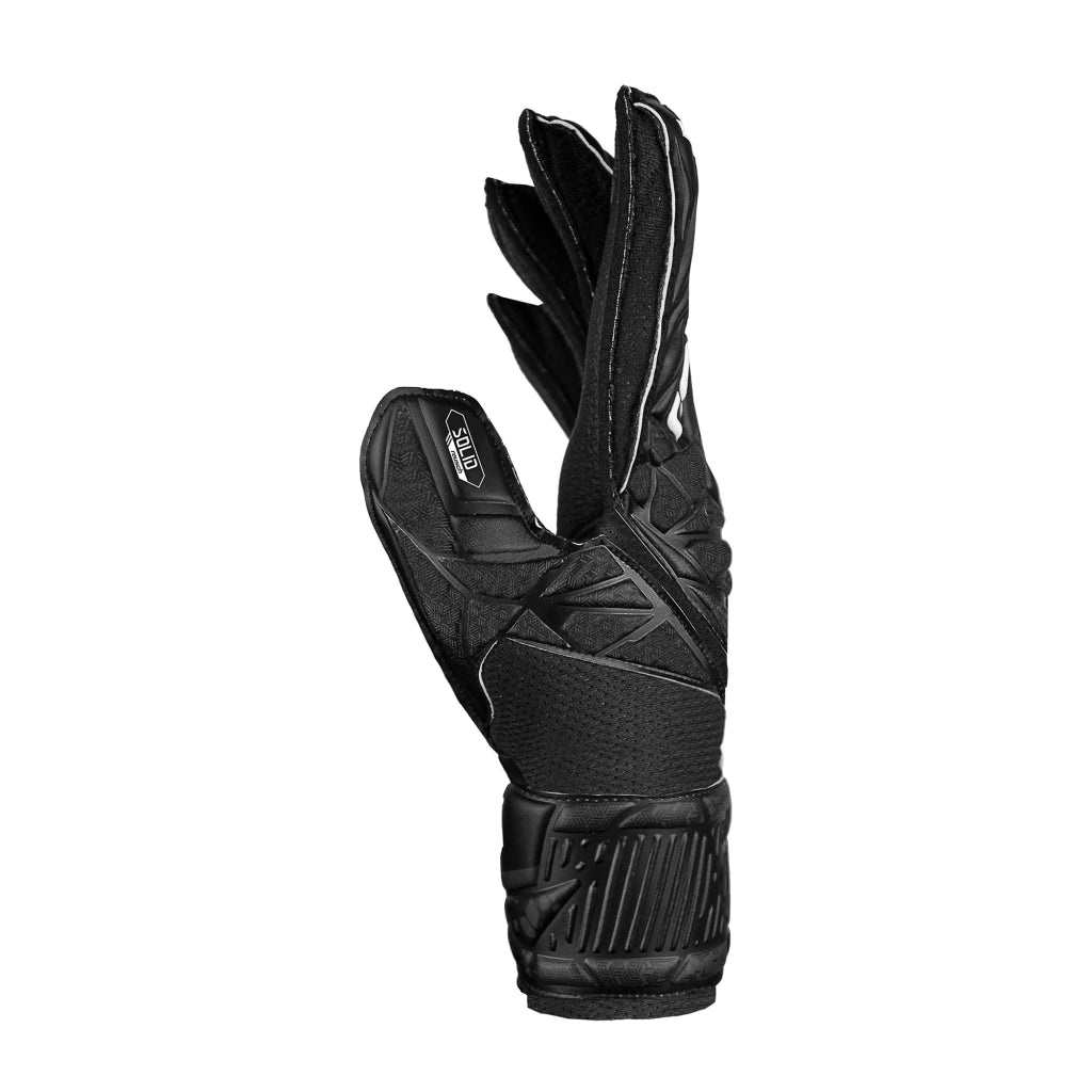 Reusch Attrakt Solid Finger Support – Guante de Arquero Negro