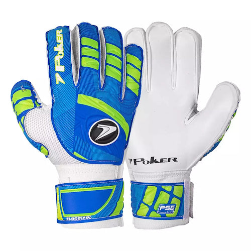 Guantes Profesional Poker Classical Azul