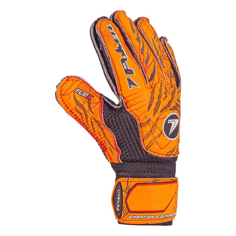 Guantes Poker Champion 8 de Niño Naranja