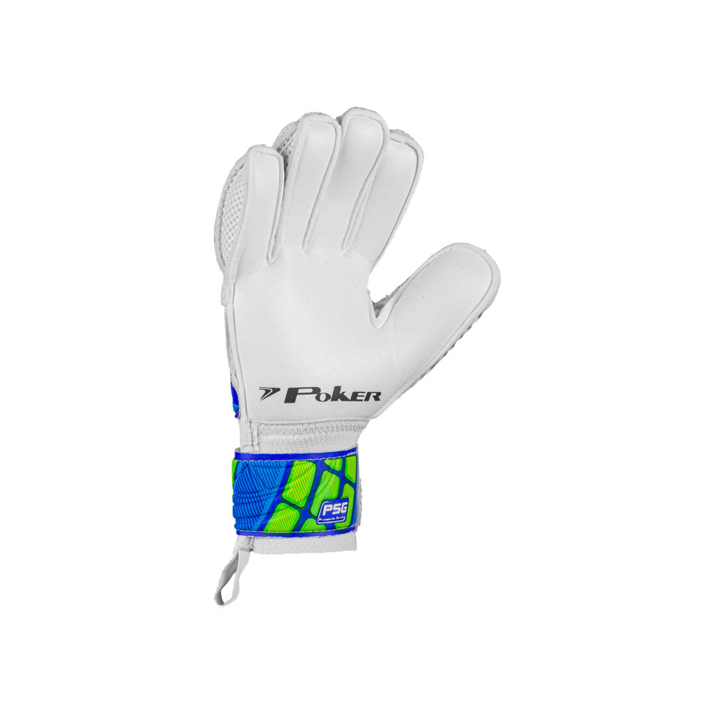 Guantes Profesional Poker Classical Azul