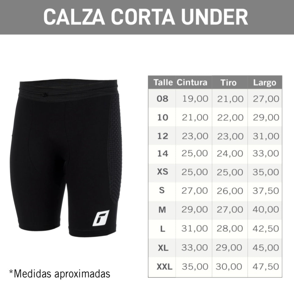 Reusch Under - Calza Corta con Protección