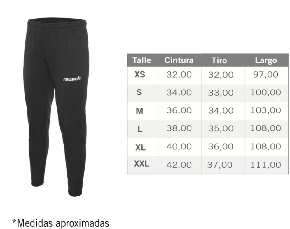 Pantalón de Arquero Reusch Fly sin protección