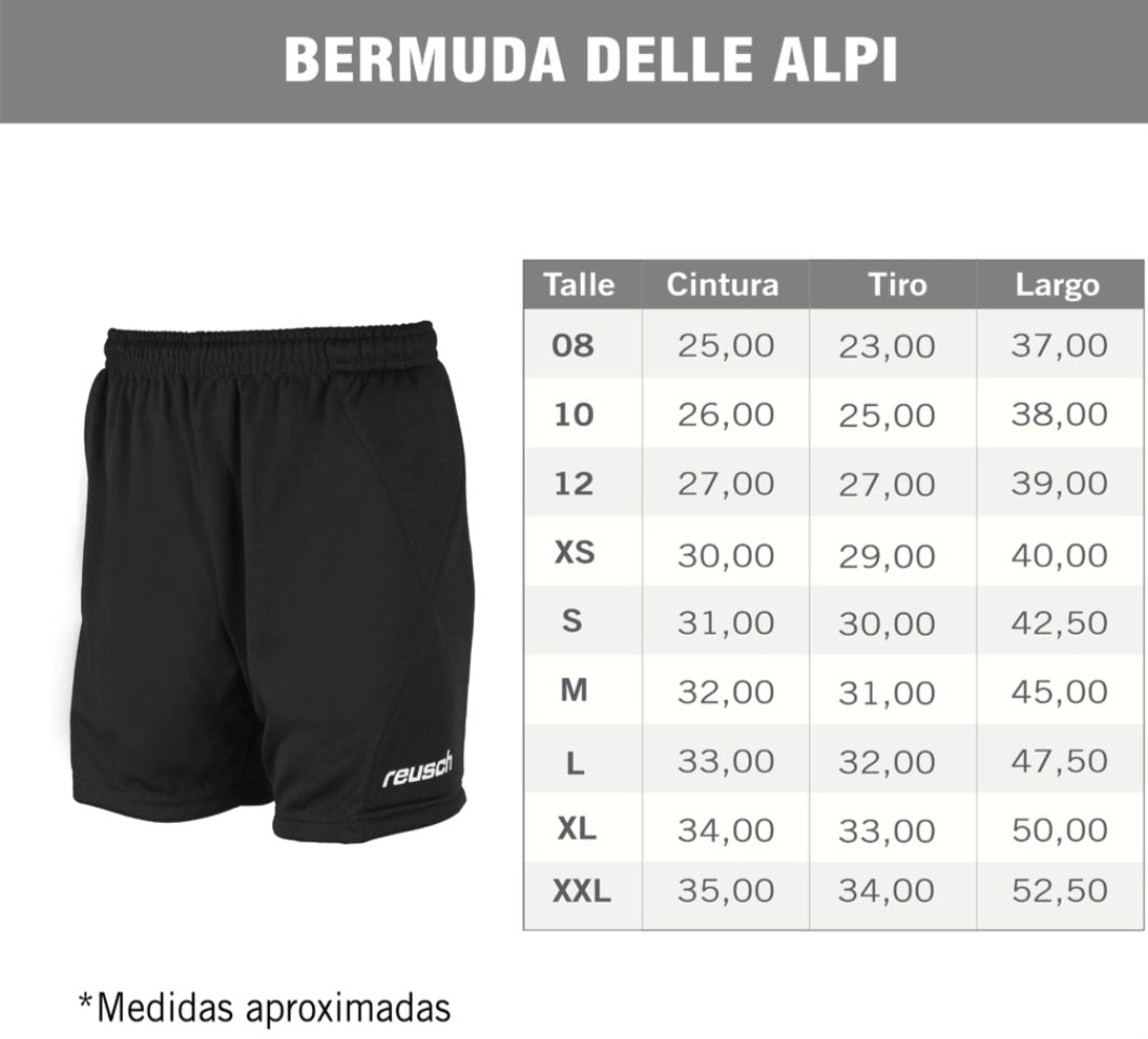 Bermudas de Arquero Reusch Delle Allpi