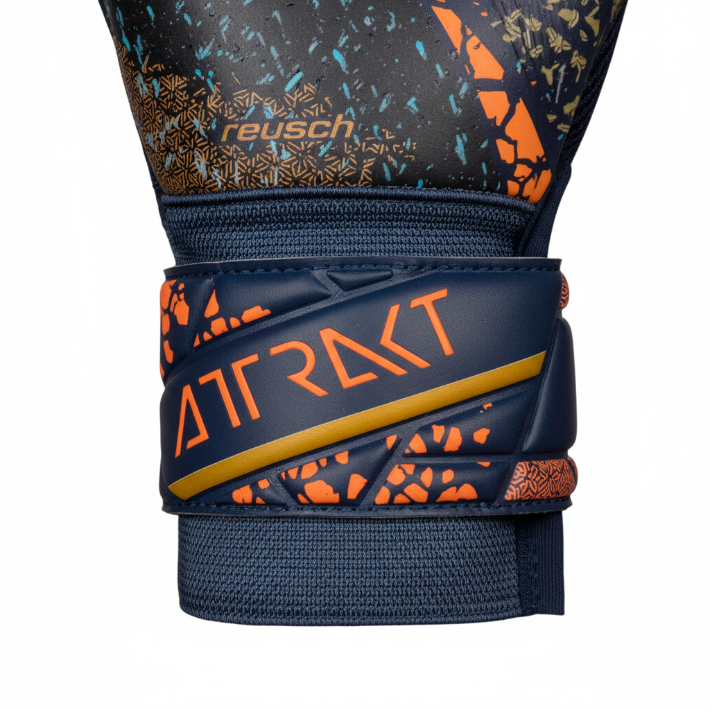 Reusch Attrakt Azul - Cierre